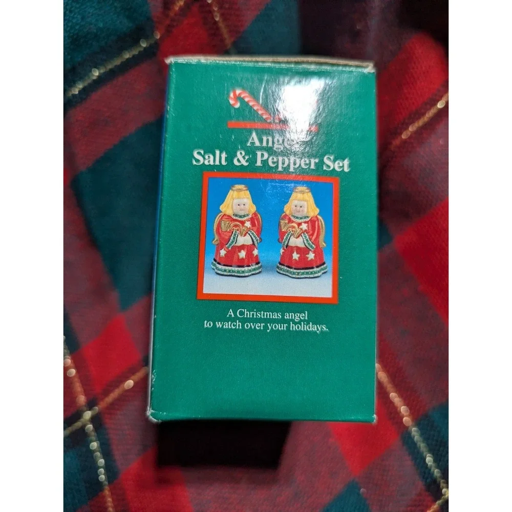 Christmas Angel Salt‎ & Pepper K Mart NIB